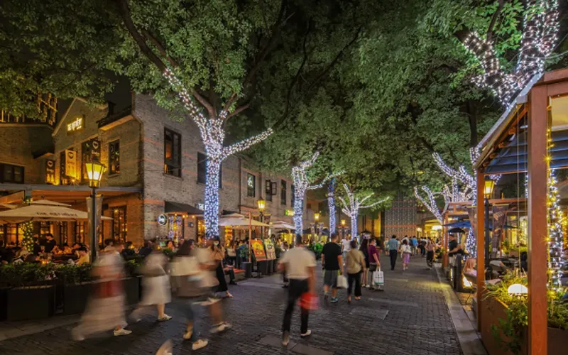 Переезд в район Синьтяньди