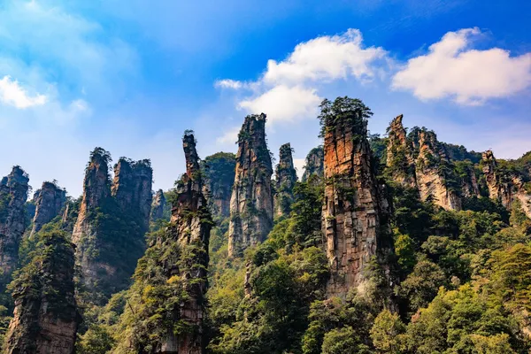 Чжанцзяцзе с детьми